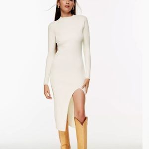 Aritzia Wilfred alchemy mock neck sweater dress size XS never worn